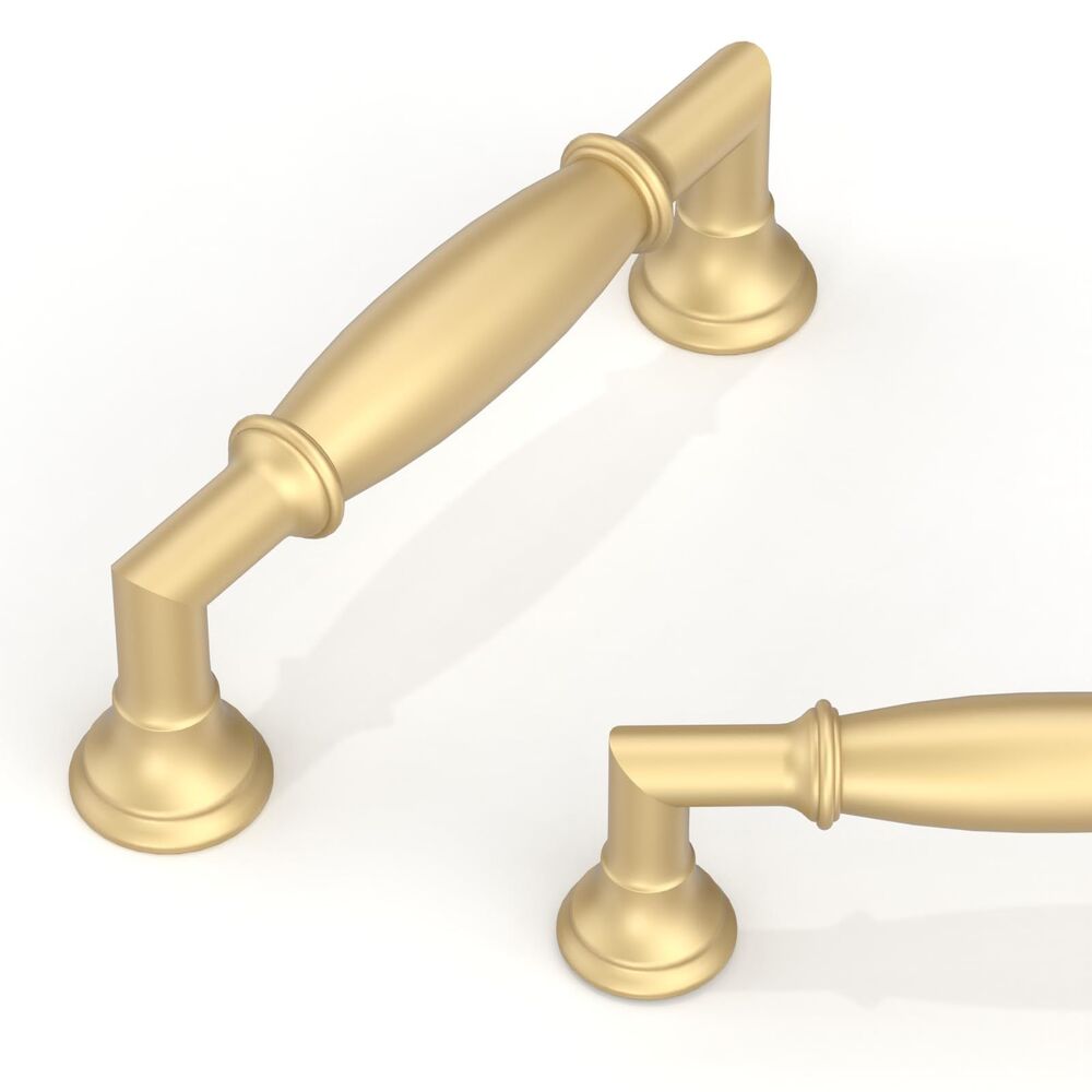 10 Pack Brushed Gold Cabinet Pulls 3 Inch (76mm) *READ*